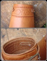 Deluxe Cowboy Riding Roping Cuffs - 3 of 5