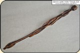 Indian made Folk Art Diamond Willow walking stick/cane - 9 of 14