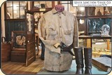 Museum Quality original brain tanned elk hide Frontiersmen Shirt/Coat. - 2 of 12