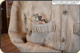 Museum Quality original brain tanned elk hide Frontiersmen Shirt/Coat. - 5 of 12