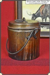 Vintage trade goods."Copper boiler with fry pan lid. - 1 of 11