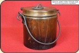 Vintage trade goods."Copper boiler with fry pan lid. - 3 of 11
