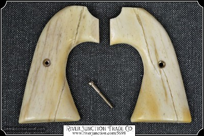 Hand made Bone Colt Bisley two piece Grips - Image 8 of 12