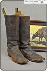 Original antique Old West Cowboy boots - 1 of 13