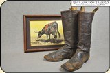 Original antique Old West Cowboy boots - 3 of 13