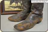 Original antique Old West Cowboy boots - 5 of 13