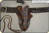 Bunkhouse made .44 cartridge money belt and holster - 4 of 15