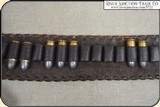 Bunkhouse made .44 cartridge money belt and holster - 11 of 15