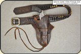 Bunkhouse made .44 cartridge money belt and holster - 2 of 15