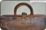 Bag - medium size carpet bag style leather bag. - 10 of 11