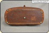 Bag - medium size carpet bag style leather bag. - 7 of 11
