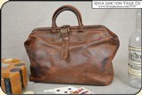 Bag - medium size carpet bag style leather bag. - 2 of 11