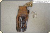 ( Make Offer) Right Hand Heiser Holster with main seam laced - 3 of 11
