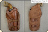 Cross Draw - Cheyenne Holster with brass spots for 4 3/4 - 5 1/2 inch barrel - 4 of 9