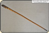 An
incredibly beautiful, unique late nineteenth century antique Bamboo walking stick. This cane has a lot of character and substance. The shaft is ma - 5 of 8