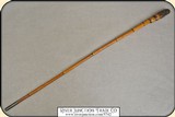 An
incredibly beautiful, unique late nineteenth century antique Bamboo walking stick. This cane has a lot of character and substance. The shaft is ma - 6 of 8