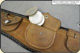 Vintage 19th century money belt and built in holster belt - 9 of 13