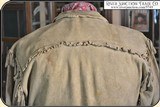 Museum Quality original brain tanned elk hide Frontiersmen Shirt - 8 of 18