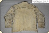 Museum Quality original brain tanned elk hide Frontiersmen Shirt - 14 of 18
