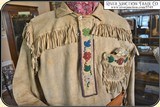 Museum Quality original brain tanned elk hide Frontiersmen Shirt - 4 of 18