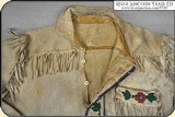 Museum Quality original brain tanned elk hide Frontiersmen Shirt - 13 of 18