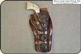 Right Hand Heiser Holster with main seam laced - 2 of 12