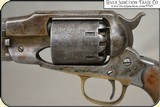 Antiqued and Defarbed 1858 Remington revolver. - 5 of 16