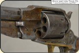 Antiqued and Defarbed 1858 Remington revolver. - 11 of 16