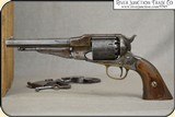Antiqued and Defarbed 1858 Remington revolver. - 4 of 16