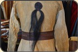 Museum Quality original brain tanned buckskin Frontier Scout Shirt - 5 of 14