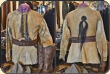 Museum Quality original brain tanned buckskin Frontier Scout Shirt - 4 of 14