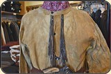 Museum Quality original brain tanned buckskin Frontier Scout Shirt - 7 of 14