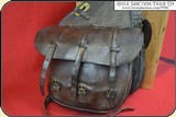 1918 US Cavalry Leather Saddlebags Antique - 5 of 19