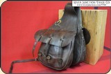 1918 US Cavalry Leather Saddlebags Antique - 3 of 19