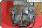 1918 US Cavalry Leather Saddlebags Antique - 4 of 19