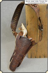 Antique holster for 7 1/2 inch barreled Colt SAA, S&W and others - 1 of 16