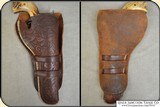 Antique holster for 7 1/2 inch barreled Colt SAA, S&W and others - 5 of 16