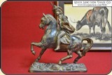 (Make Offer) Buffalo Bill Statue, Souvenir of his Wild West Show. - 2 of 11