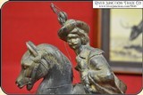 (Make Offer) Buffalo Bill Statue, Souvenir of his Wild West Show. - 6 of 11
