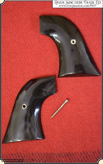 Ruger Grips ~ Hand made Buffalo Horn two piece Grips RJT#5847