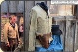 Museum Quality original Tanned Goat Kid leather, Frontier Scout Shirt. - 4 of 13