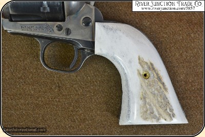 Elk Horn 1873 S.A. Grip w/bark Elk Horn 1873 S.A. Grip w/bark RJT #5857 - Image 11 of 13