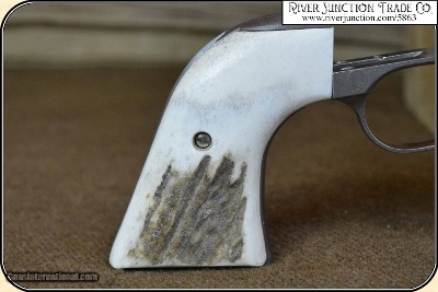 New Vaquero, Ruger Grips ~ Hand made Elk Horn w/bark two piece Grips RJT#5863 - Image 4 of 15