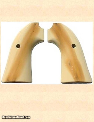 Grips ~ Ruger Bisley model - Antique Ivory color RJT#5796