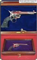 Last of the breed.USFA SAA Nickel Blue screws .45LC - 1 of 19