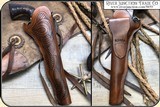 Nail Carved Holster for 7-1/2 & 8 inch barreled revolvers. - 3 of 5