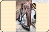 Nail Carved Holster for 7-1/2 & 8 inch barreled revolvers. - 5 of 5