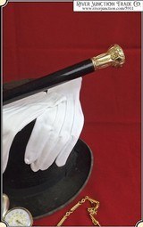 Gold Topped Presentation Cane - 1 of 7