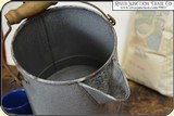 Coffee Pot - Grey Enamel One Gallon - 8 of 11