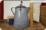 Coffee Pot - Grey Enamel One Gallon - 10 of 11